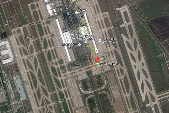 上海浦東國際機場(chǎng)（IATA代碼：PVG；ICAO代碼：ZSPD）英文全稱(chēng)為（Shanghai Pudong International Airport）